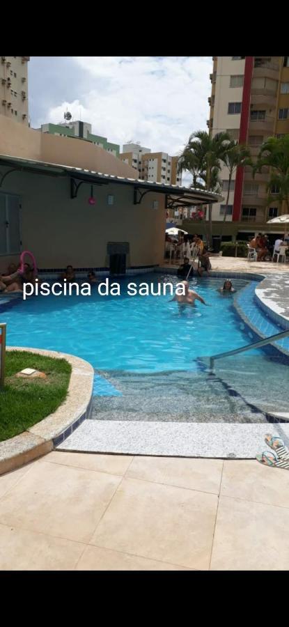 Privê das Thermas 01 - Ar Split nos 2 quartos, ventilador na sala, purificador Soft gelada natural Caldas Novas Exterior foto